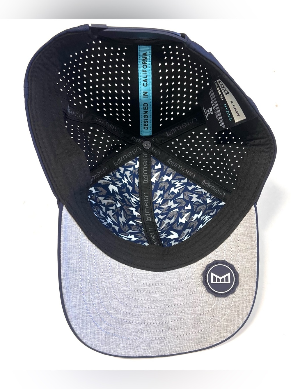 Melin Blue SD Baseball Cap A-Game Hydro Breathable Adjustable Men’s Classic Fit - Picture 7 of 9